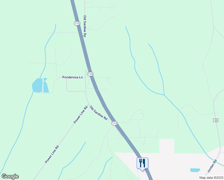 map of restaurants, bars, coffee shops, grocery stores, and more near 1662 Alabama 113 in Flomaton
