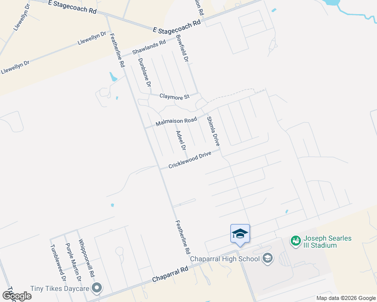 map of restaurants, bars, coffee shops, grocery stores, and more near 9613 Adeel Drive in Killeen