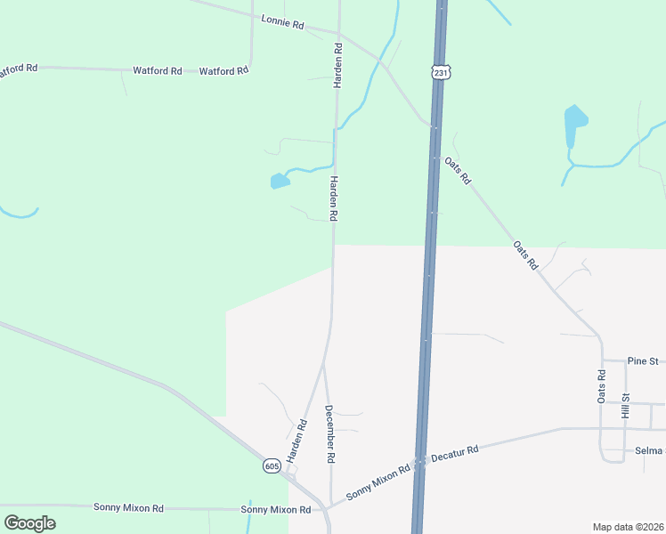 map of restaurants, bars, coffee shops, grocery stores, and more near 1255 Harden Road in Slocomb