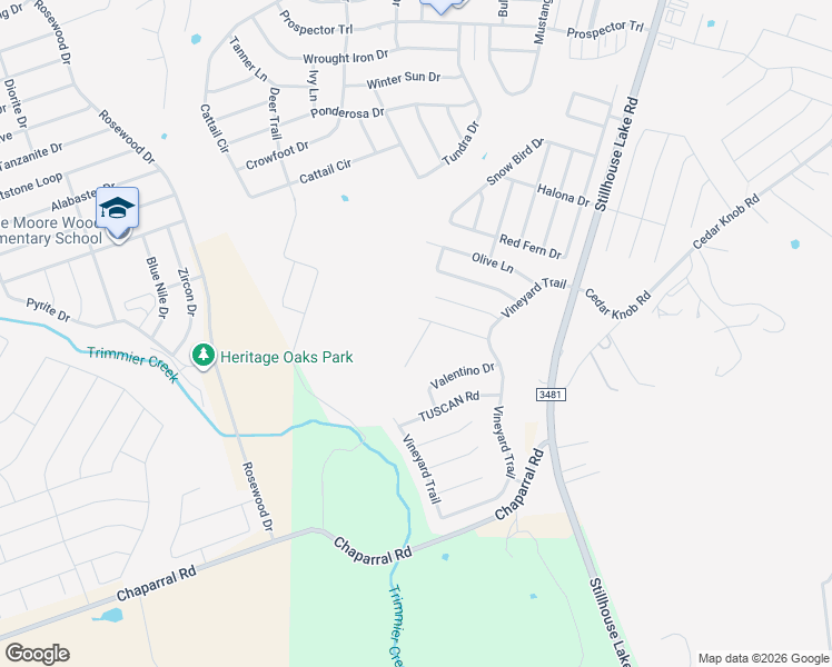 map of restaurants, bars, coffee shops, grocery stores, and more near 3244 Province Point in Harker Heights