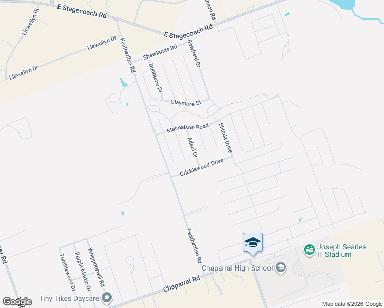 map of restaurants, bars, coffee shops, grocery stores, and more near 9613 Adeel Drive in Killeen