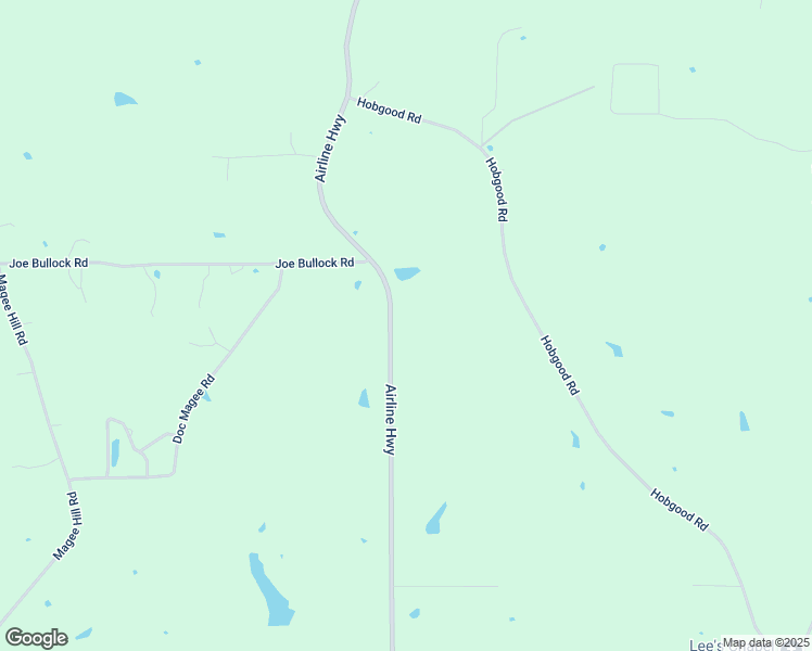 map of restaurants, bars, coffee shops, grocery stores, and more near 262 Airline Highway in Tylertown