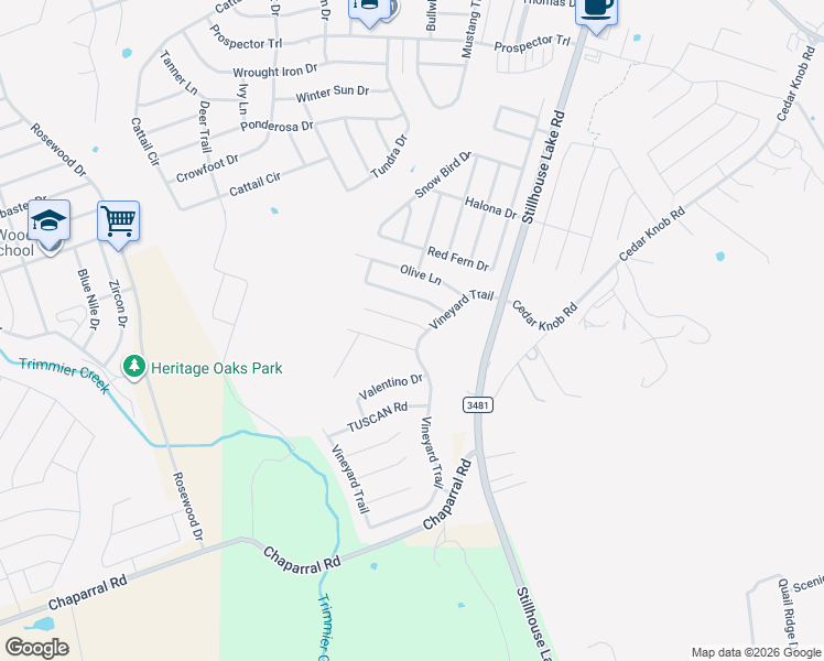 map of restaurants, bars, coffee shops, grocery stores, and more near 827 Old World Drive in Harker Heights