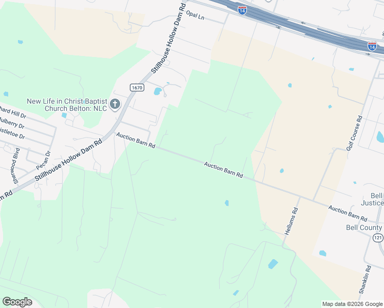 map of restaurants, bars, coffee shops, grocery stores, and more near 3172 Auction Barn Road in Belton