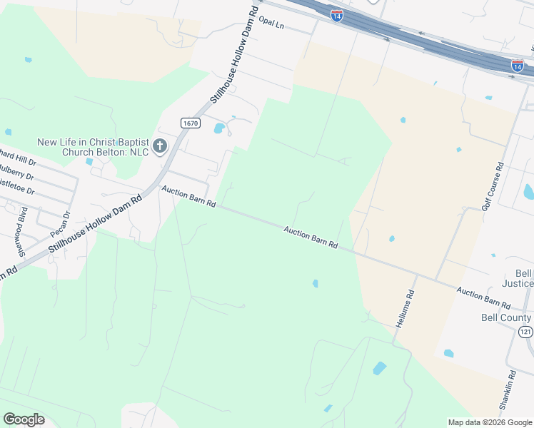 map of restaurants, bars, coffee shops, grocery stores, and more near 3172 Auction Barn Road in Belton