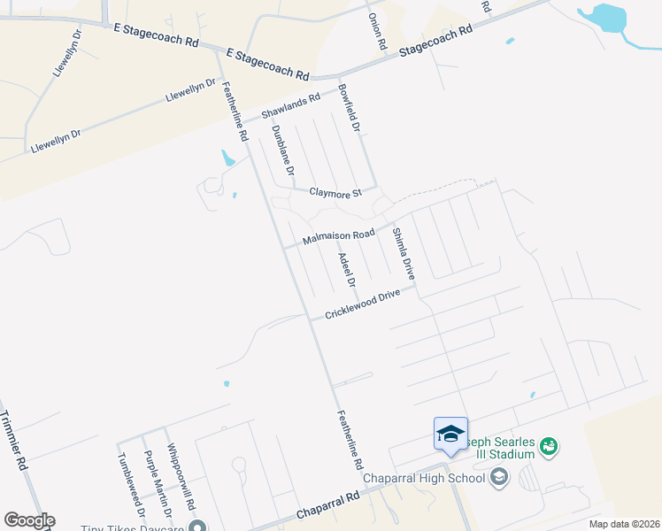 map of restaurants, bars, coffee shops, grocery stores, and more near 9606 Glynhill Court in Killeen