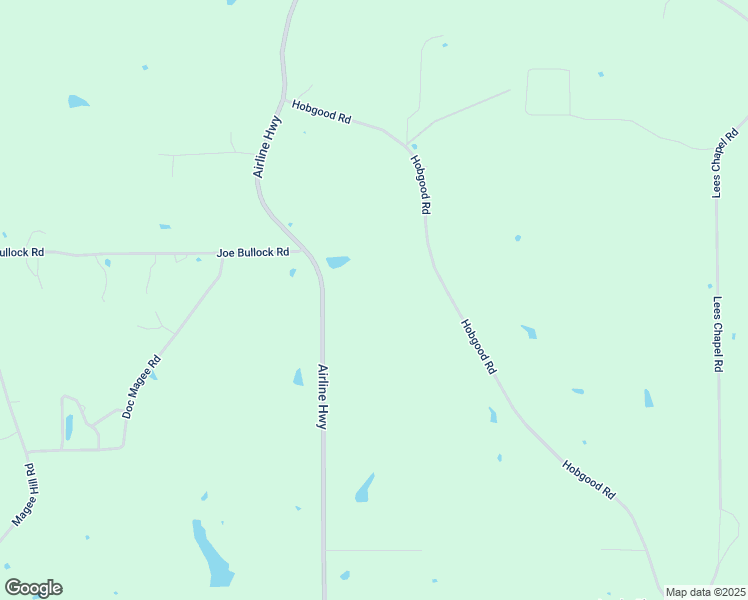 map of restaurants, bars, coffee shops, grocery stores, and more near 262 Airline Highway in Tylertown