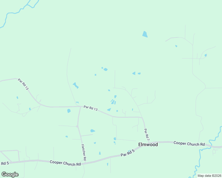 map of restaurants, bars, coffee shops, grocery stores, and more near 369 Par Road 7 in Leesville