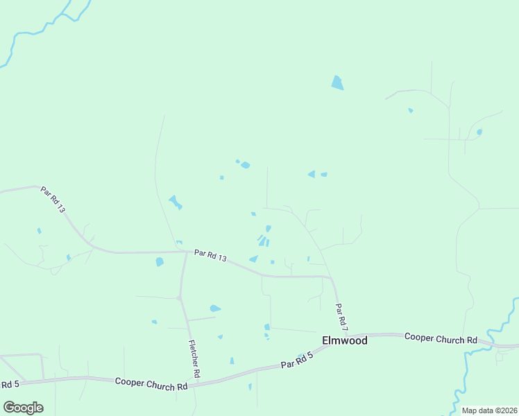 map of restaurants, bars, coffee shops, grocery stores, and more near 369 Par Road 7 in Leesville