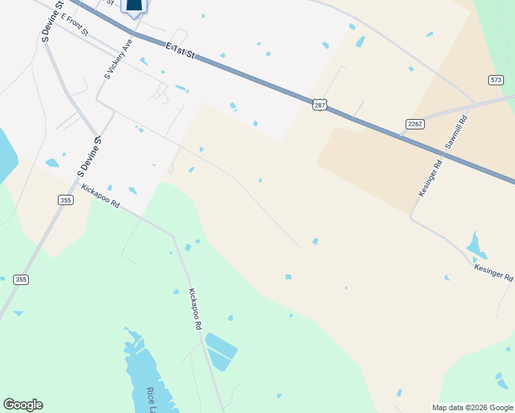 map of restaurants, bars, coffee shops, grocery stores, and more near 860 Turner Street in Groveton