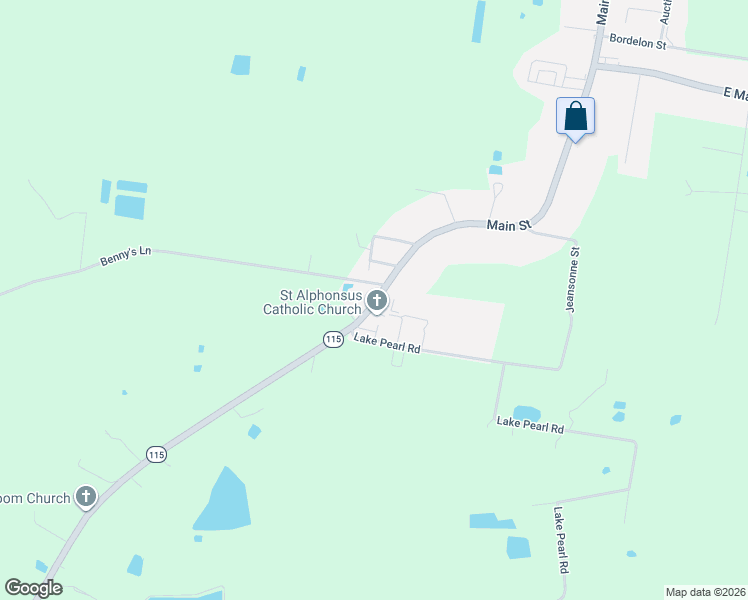 map of restaurants, bars, coffee shops, grocery stores, and more near 3624 Main Street in Hessmer