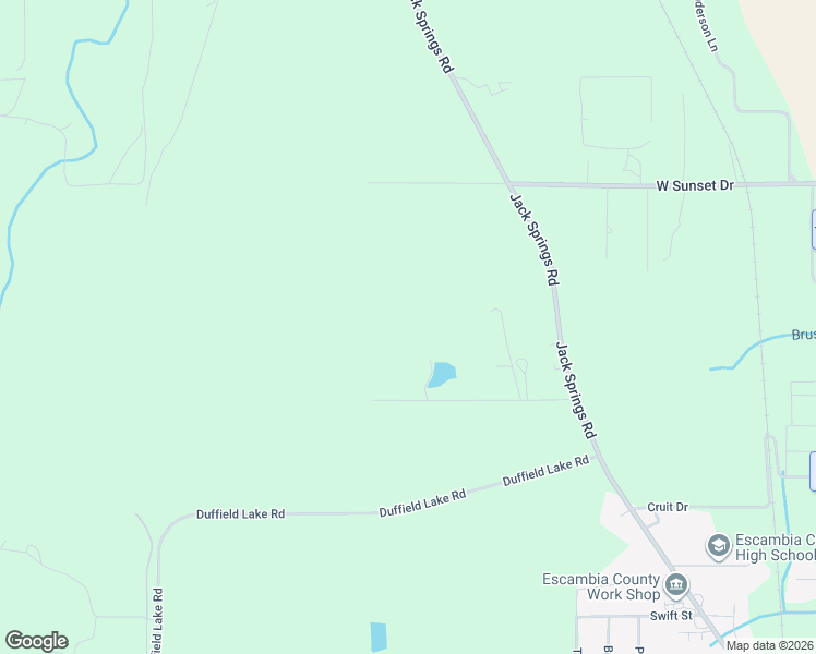 map of restaurants, bars, coffee shops, grocery stores, and more near 124 McKenzie Drive in Atmore