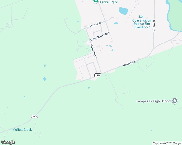map of restaurants, bars, coffee shops, grocery stores, and more near 1911 Diamond Ridge Drive in Lampasas