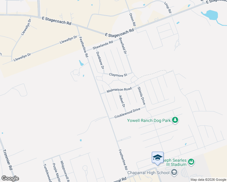 map of restaurants, bars, coffee shops, grocery stores, and more near 9502 Raeburn Court in Killeen