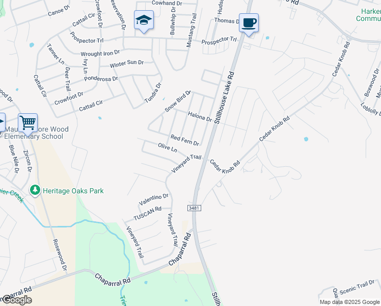 3210 Vineyard Trail, Harker Heights TX Walk Score