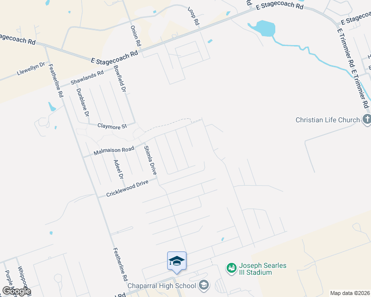 map of restaurants, bars, coffee shops, grocery stores, and more near 3830 Shimla Drive in Killeen