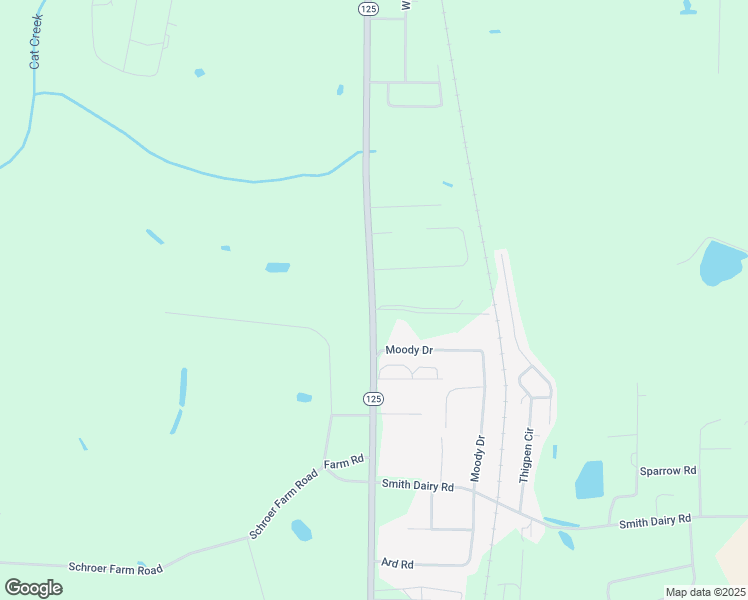 map of restaurants, bars, coffee shops, grocery stores, and more near 262 Valdosta Ray City Highway in Ray City