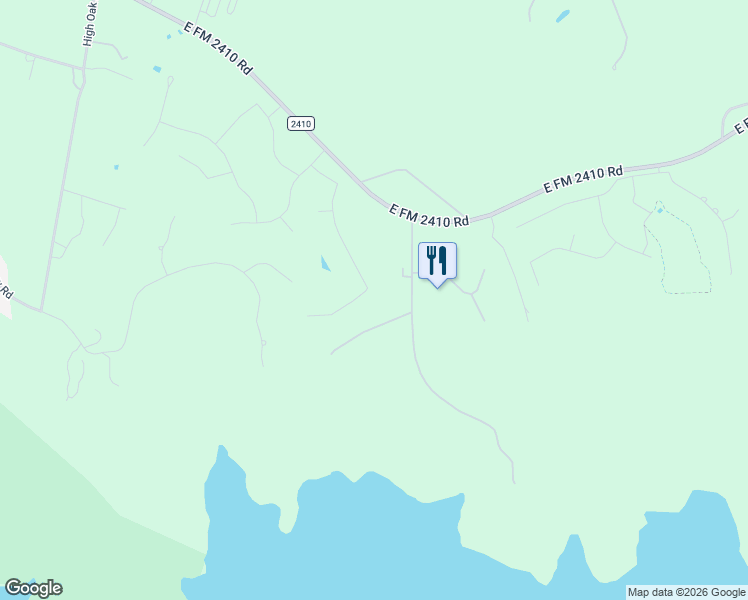 map of restaurants, bars, coffee shops, grocery stores, and more near 9825 Farm to Market 2410 in Belton
