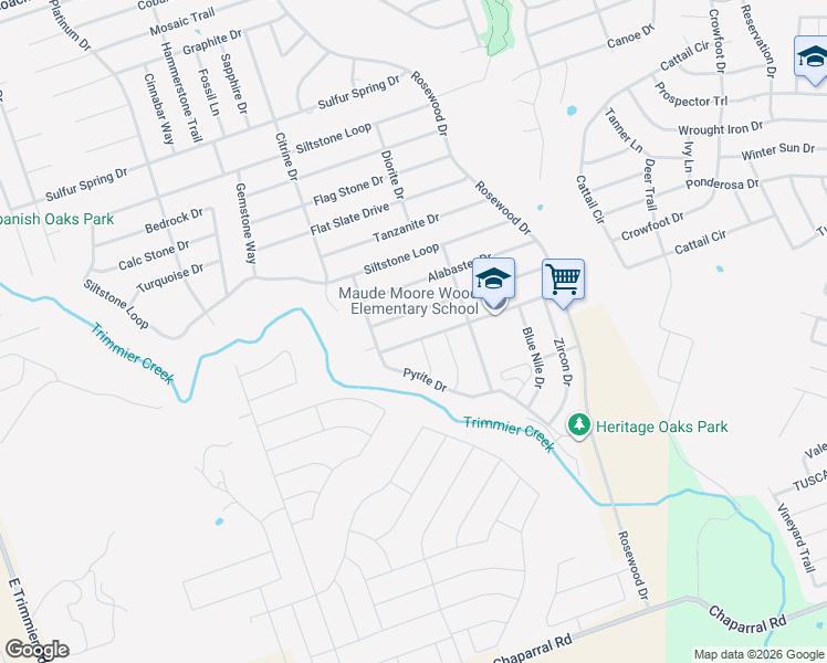 map of restaurants, bars, coffee shops, grocery stores, and more near 6302 Serpentine Drive in Killeen