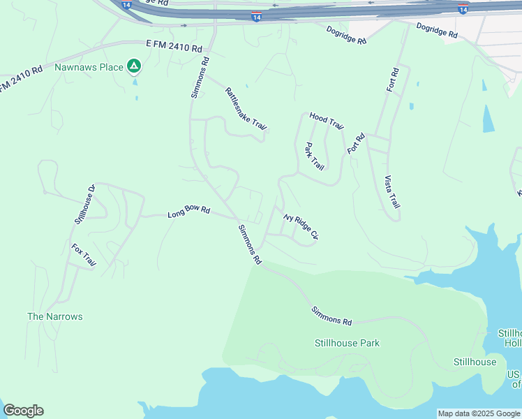 map of restaurants, bars, coffee shops, grocery stores, and more near 6611 Donna Lane in Belton