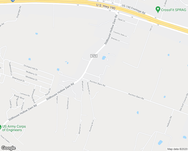 map of restaurants, bars, coffee shops, grocery stores, and more near 3700 Village Hill Road in Belton