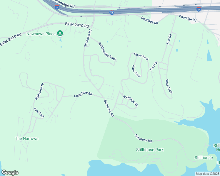 map of restaurants, bars, coffee shops, grocery stores, and more near 6611 Donna Lane in Belton