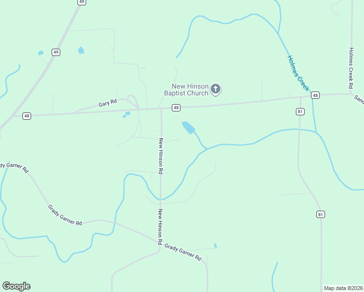 map of restaurants, bars, coffee shops, grocery stores, and more near 277 New Hinson Road in Slocomb