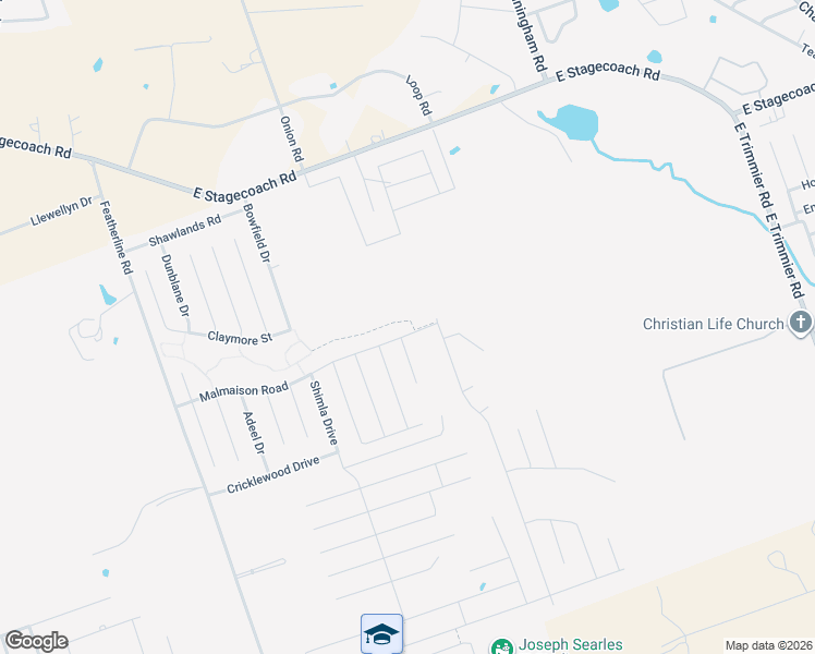 map of restaurants, bars, coffee shops, grocery stores, and more near 3507 Malmaison Road in Killeen