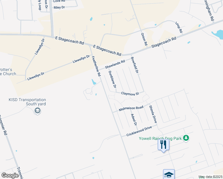 map of restaurants, bars, coffee shops, grocery stores, and more near 9202 Ashlyn Drive in Killeen