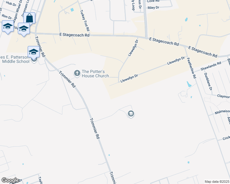 map of restaurants, bars, coffee shops, grocery stores, and more near 9068 Trimmier Road in Killeen