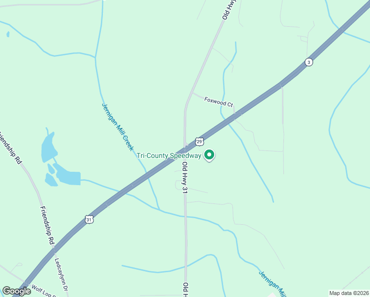 map of restaurants, bars, coffee shops, grocery stores, and more near Old Highway 31 in Flomaton