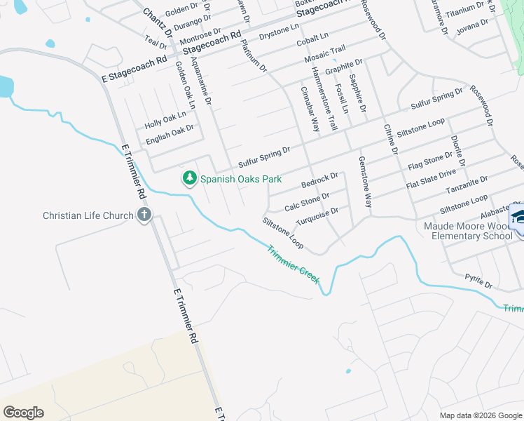 map of restaurants, bars, coffee shops, grocery stores, and more near 5509 Siltstone Loop in Killeen