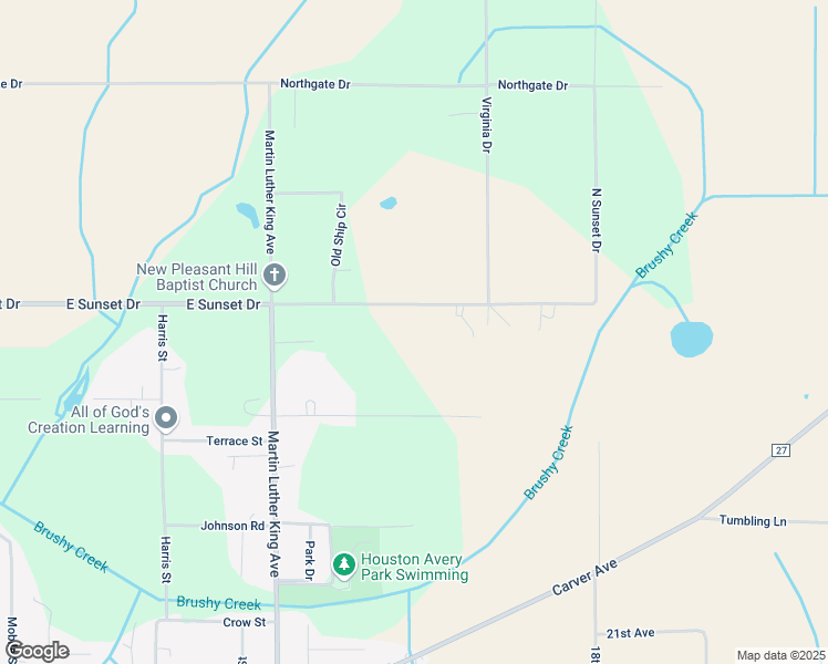 map of restaurants, bars, coffee shops, grocery stores, and more near 1112 East Sunset Drive in Atmore