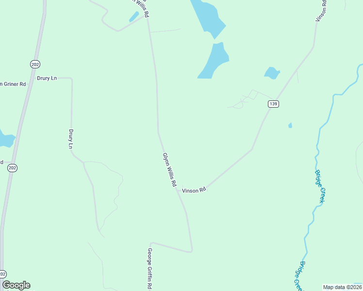 map of restaurants, bars, coffee shops, grocery stores, and more near 1085-1087 Glynn Willis Road in Meigs