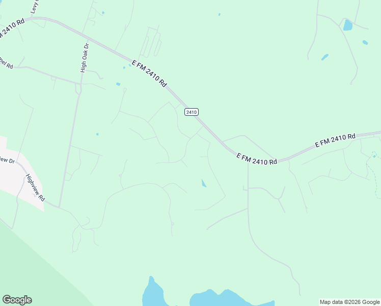 map of restaurants, bars, coffee shops, grocery stores, and more near 9825 Farm to Market 2410 in Belton