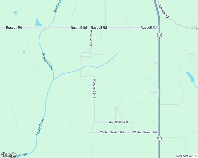 map of restaurants, bars, coffee shops, grocery stores, and more near 8390 South Shore Drive in Citronelle