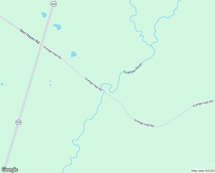 map of restaurants, bars, coffee shops, grocery stores, and more near 6617 Grange Hall Road in Osyka