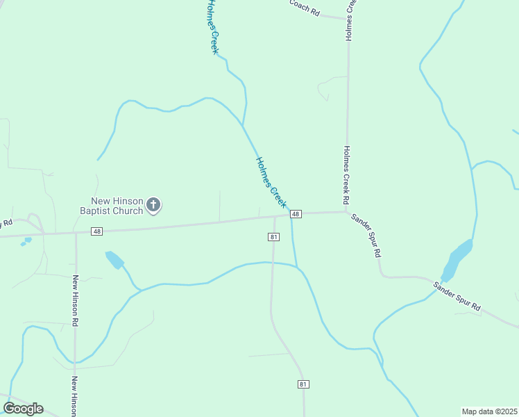 map of restaurants, bars, coffee shops, grocery stores, and more near 1561 County Road 48 in Slocomb