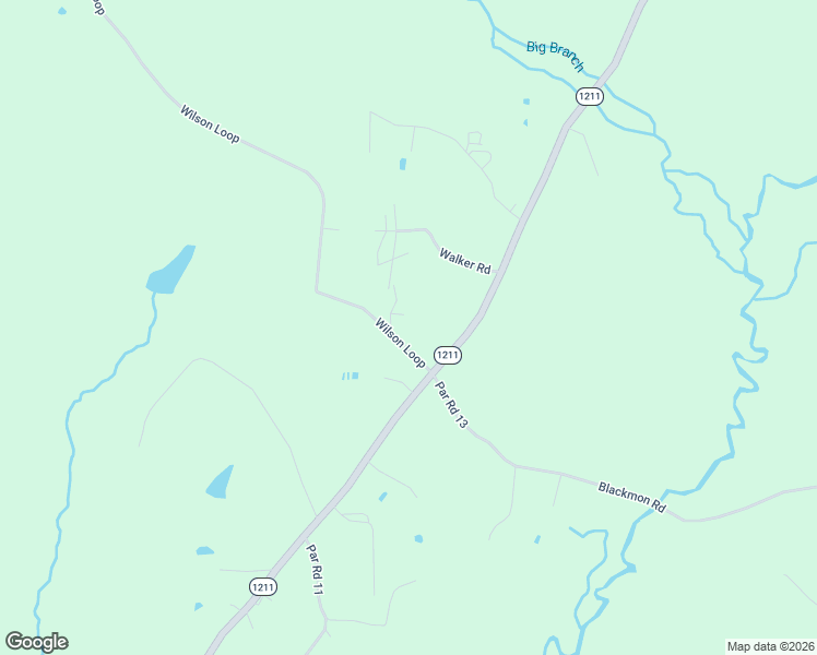 map of restaurants, bars, coffee shops, grocery stores, and more near 156 Wilson Loop in Leesville