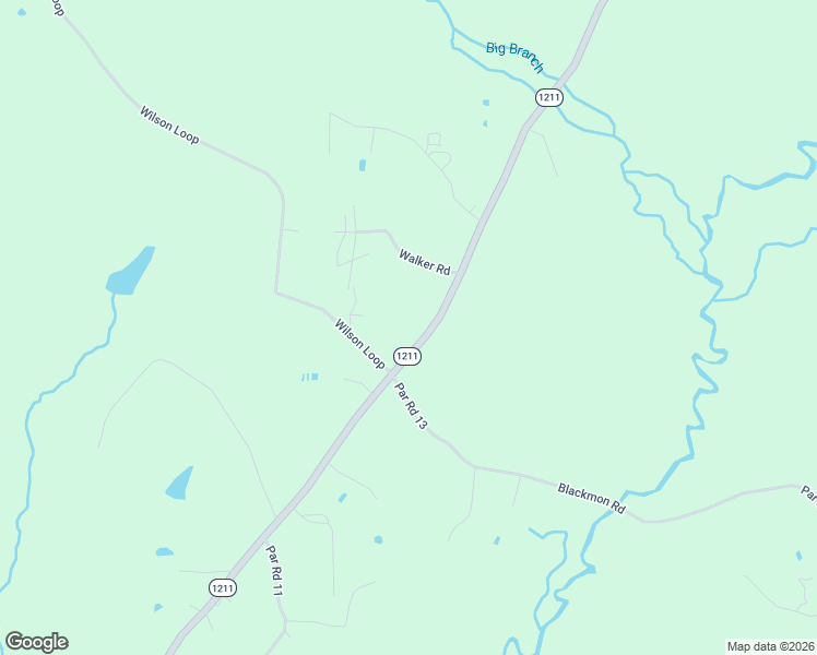 map of restaurants, bars, coffee shops, grocery stores, and more near 156 Wilson Loop in Leesville