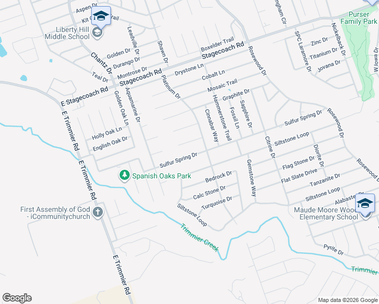map of restaurants, bars, coffee shops, grocery stores, and more near 5619 Sulfur Spring Drive in Killeen