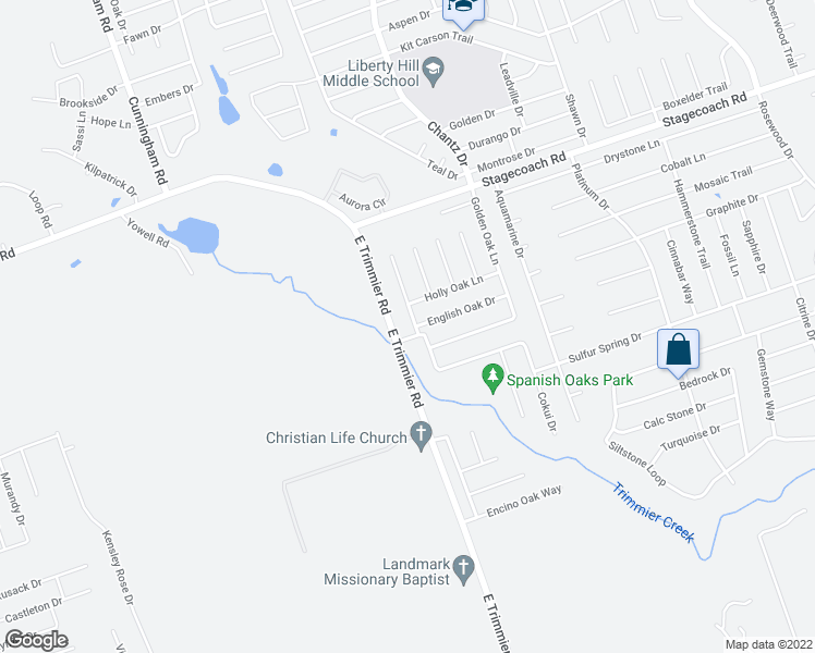 map of restaurants, bars, coffee shops, grocery stores, and more near 6909 Modesto Road in Killeen