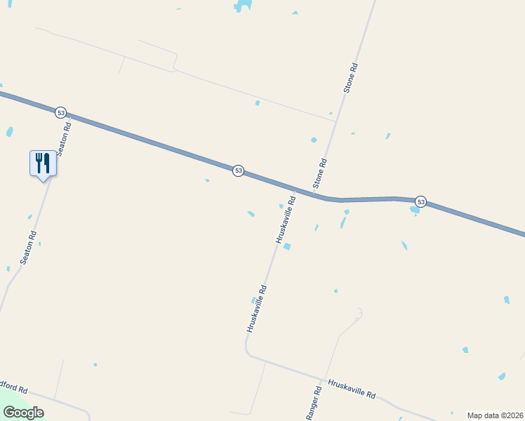 map of restaurants, bars, coffee shops, grocery stores, and more near 310 Hruskaville Road in Bell