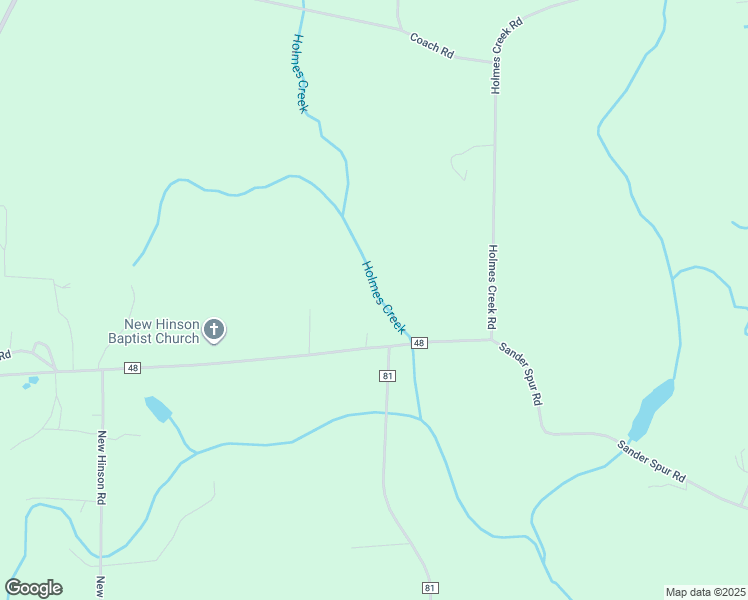 map of restaurants, bars, coffee shops, grocery stores, and more near 1561 County Road 48 in Slocomb