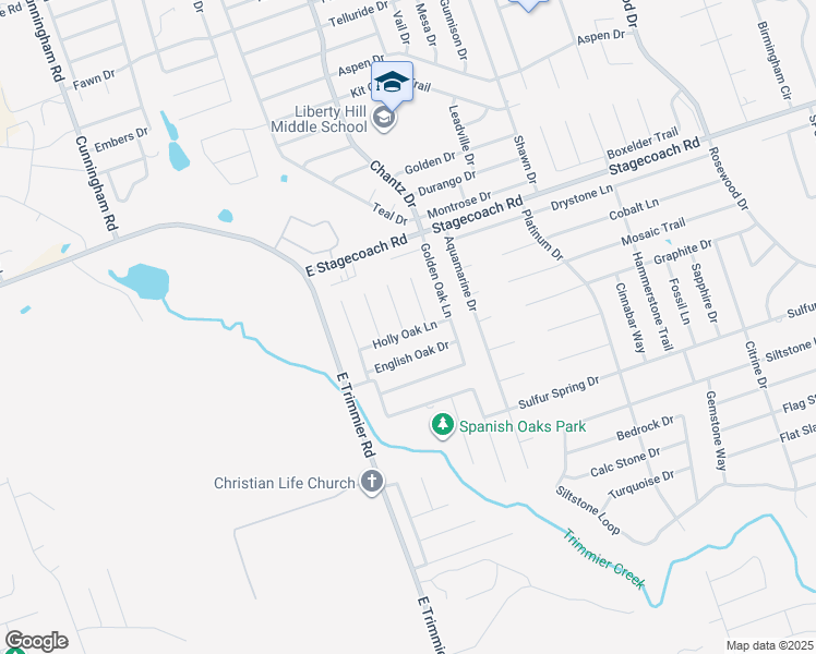 map of restaurants, bars, coffee shops, grocery stores, and more near 5402 Holly Oak Lane in Killeen
