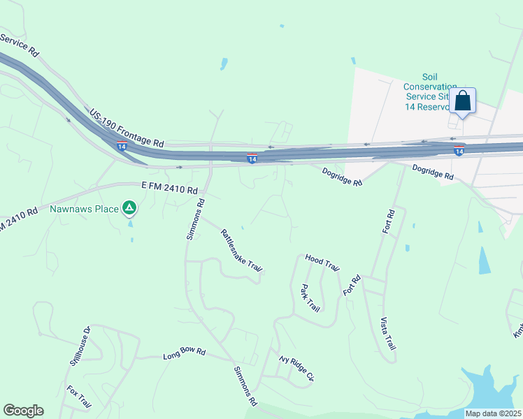 map of restaurants, bars, coffee shops, grocery stores, and more near 3011 Tanglewood Circle in Belton
