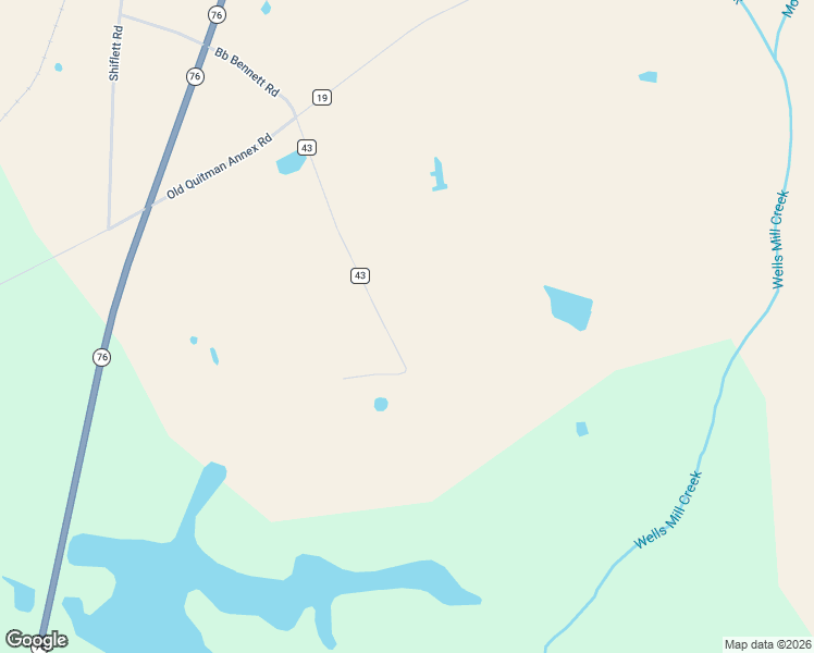 map of restaurants, bars, coffee shops, grocery stores, and more near 1004 Bb Bennett Road in Adel