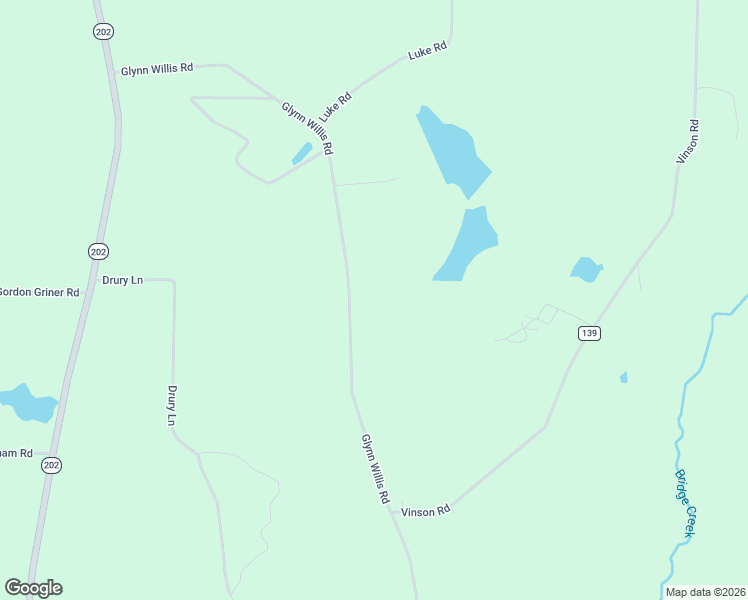 map of restaurants, bars, coffee shops, grocery stores, and more near 1085 Glynn Willis Road in Meigs