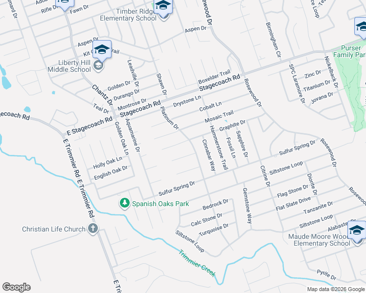 map of restaurants, bars, coffee shops, grocery stores, and more near 5706 Graphite Drive in Killeen