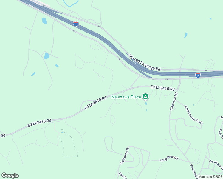 map of restaurants, bars, coffee shops, grocery stores, and more near 2866 Beulah Boulevard in Belton